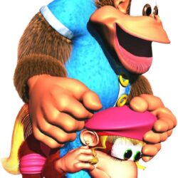 kiddy_on_dixie_artwork_-_donkey_kong_country_3